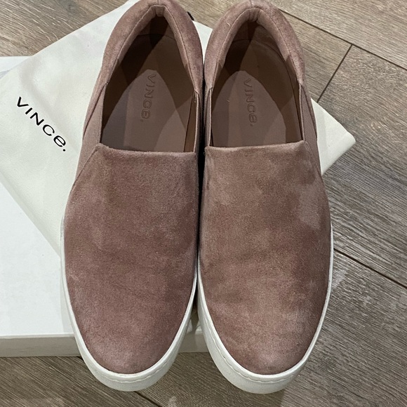 💰PRICE⬇️ VINCE
Women's Warren Suede Slip On Platform Trainers - Pink/Blush - 7M - Picture 3 of 9